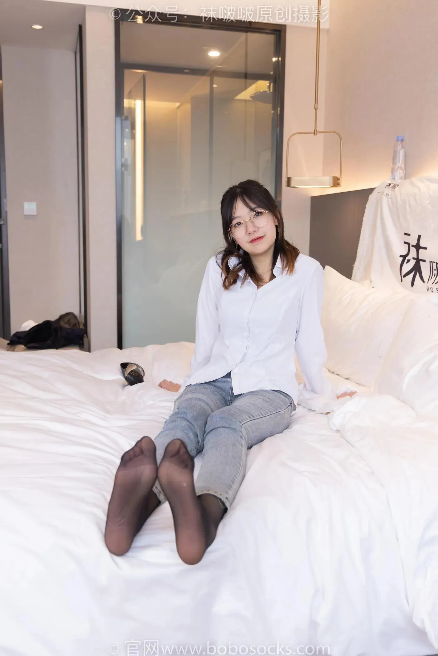 [BoBoSocks袜啵啵]NO.181 小甜豆-高跟鞋、黑丝、裤里丝 [134P]插图3